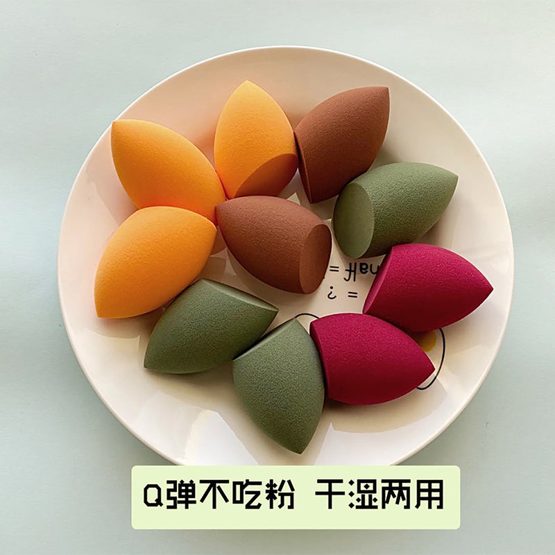 Explosions recommend soaking in water big beauty makeup eggs dry and wet dual-use powder puff makeup eggs makeup eggs sponge beauty makeup tools - Image 1