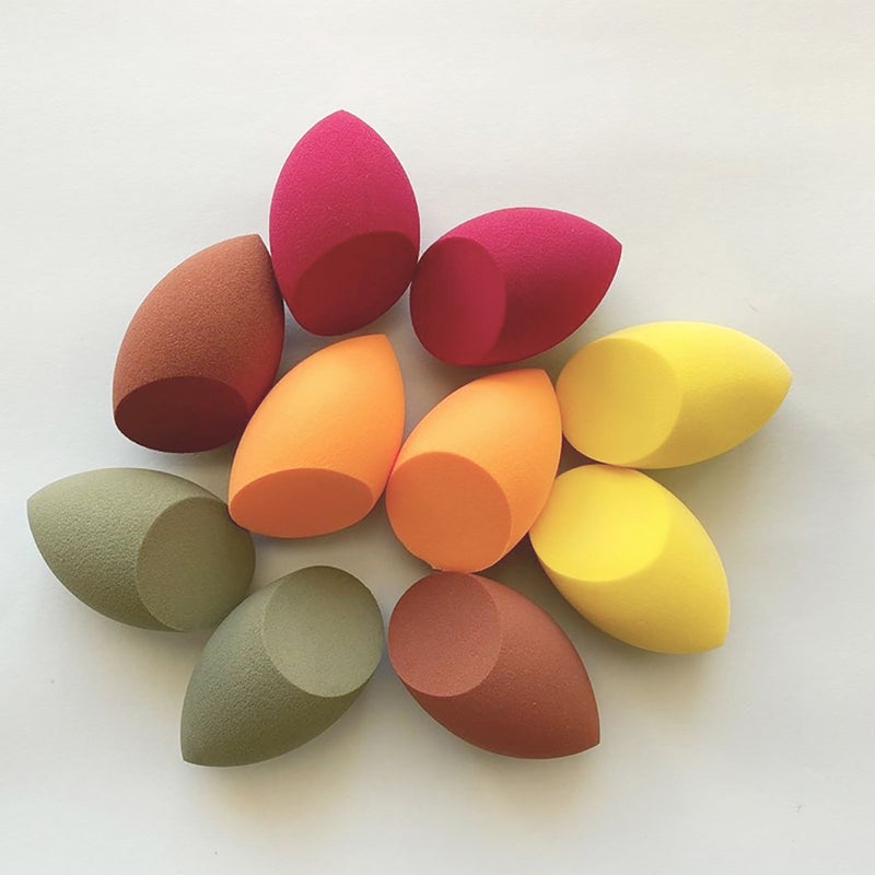 Explosions recommend soaking in water big beauty makeup eggs dry and wet dual-use powder puff makeup eggs makeup eggs sponge beauty makeup tools - Image 2