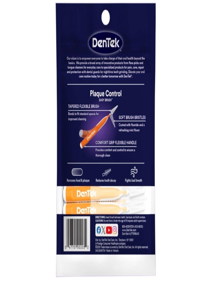DenTek Easy Brush Cleaners Standard - 2PC - Image 3