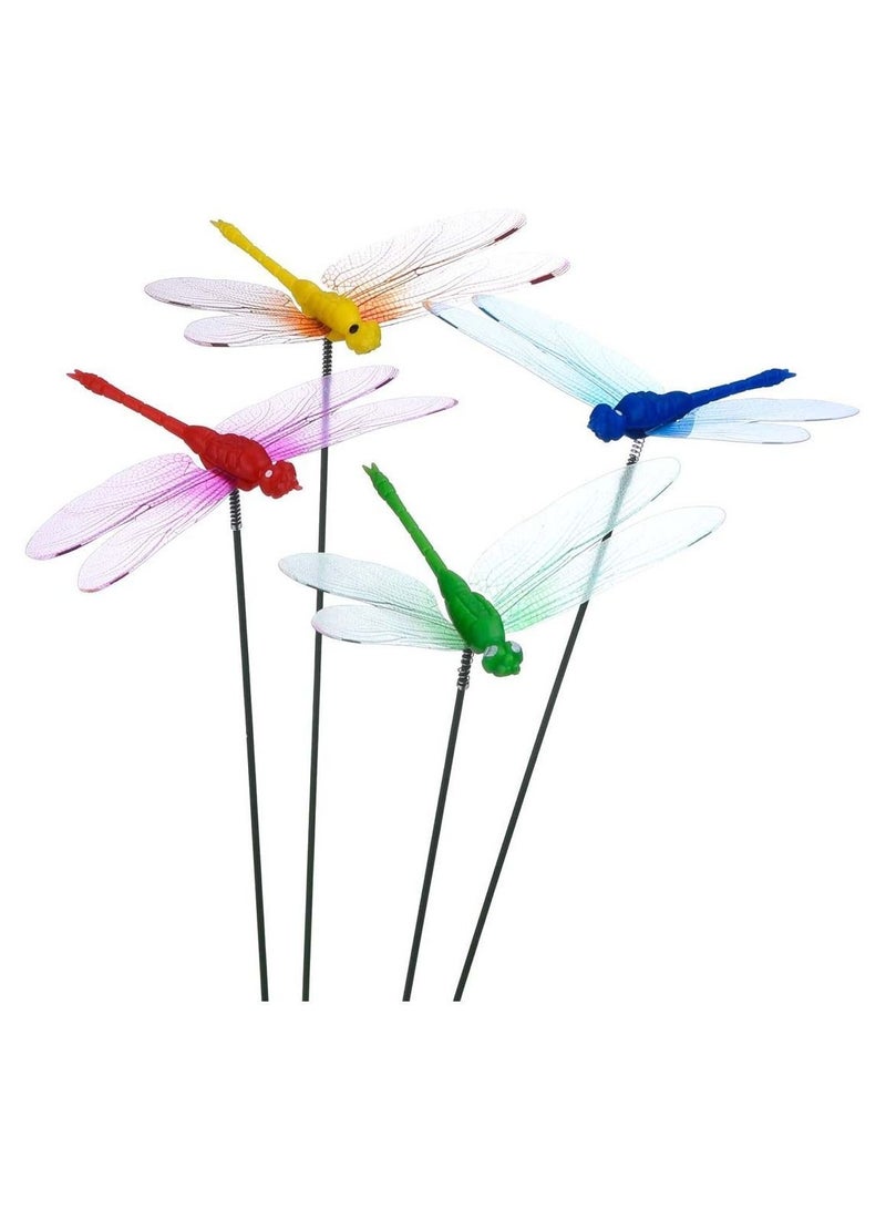 Y&D 26Pcs Colorful Garden Butterflies Stakes Patio Butterfly Ornaments on Sticks for Outdoor Party Yard Plant Decorations Double-deck - Image 4