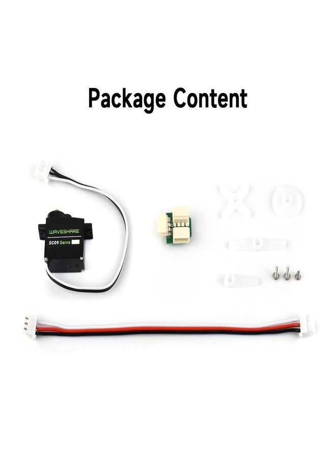 Waveshare 2.3kg Serial Bus Servo, Two-Way Feedback, Servo/Motor Mode Switchable, Conpact Size, 300° Rotation Angle - Image 2