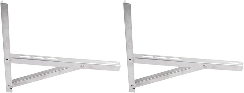 Foldable Stainless Steel AC Bracket with Stable Base for 1 1 5P Air Conditioners Shock Noise Reduction - Image 3