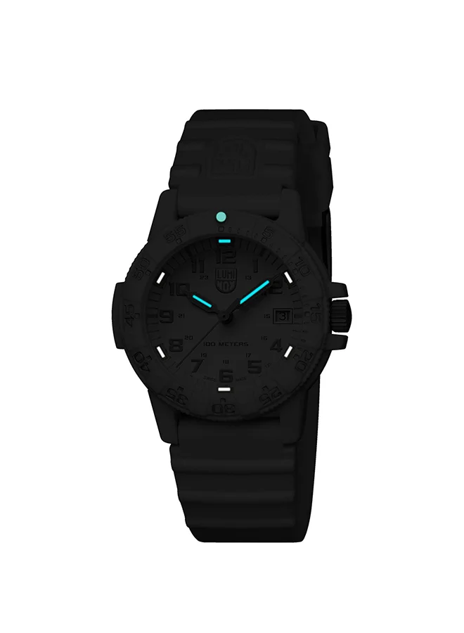 Luminox Unisex Analog Round Shape Rubber Wrist Watch XS.0307.WO - 39 Mm