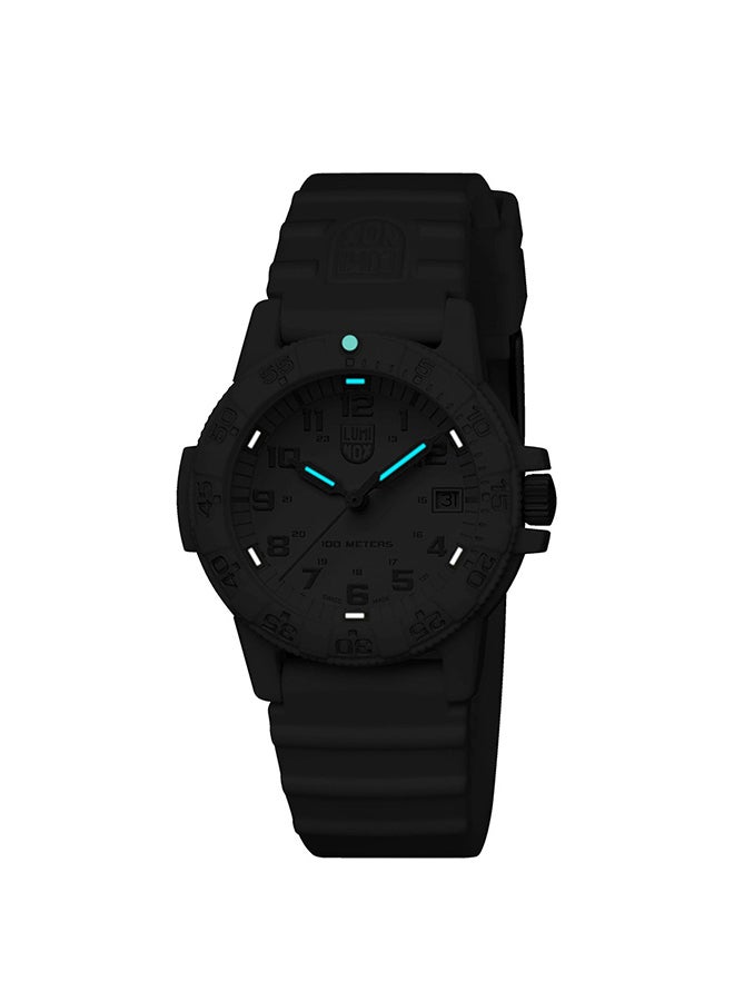 Luminox Unisex Analog Round Shape Rubber Wrist Watch XS.0307.WO - 39 Mm - Image 2