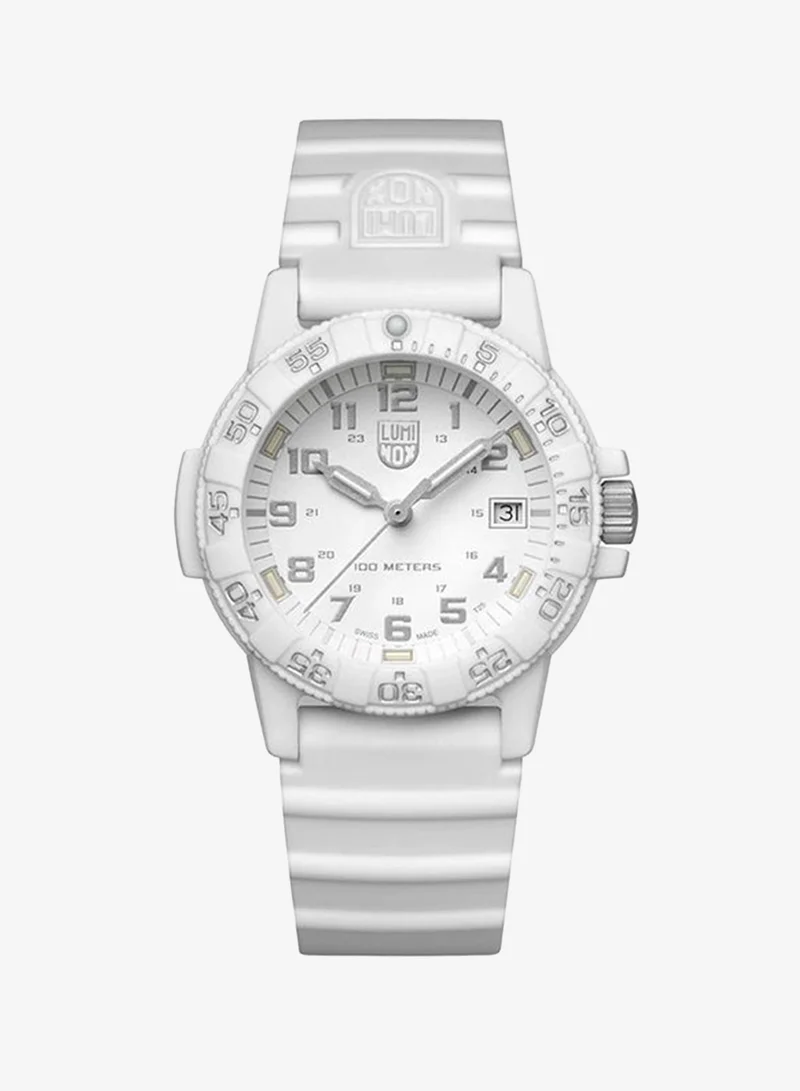 Luminox Unisex Analog Round Shape Rubber Wrist Watch XS.0307.WO - 39 Mm
