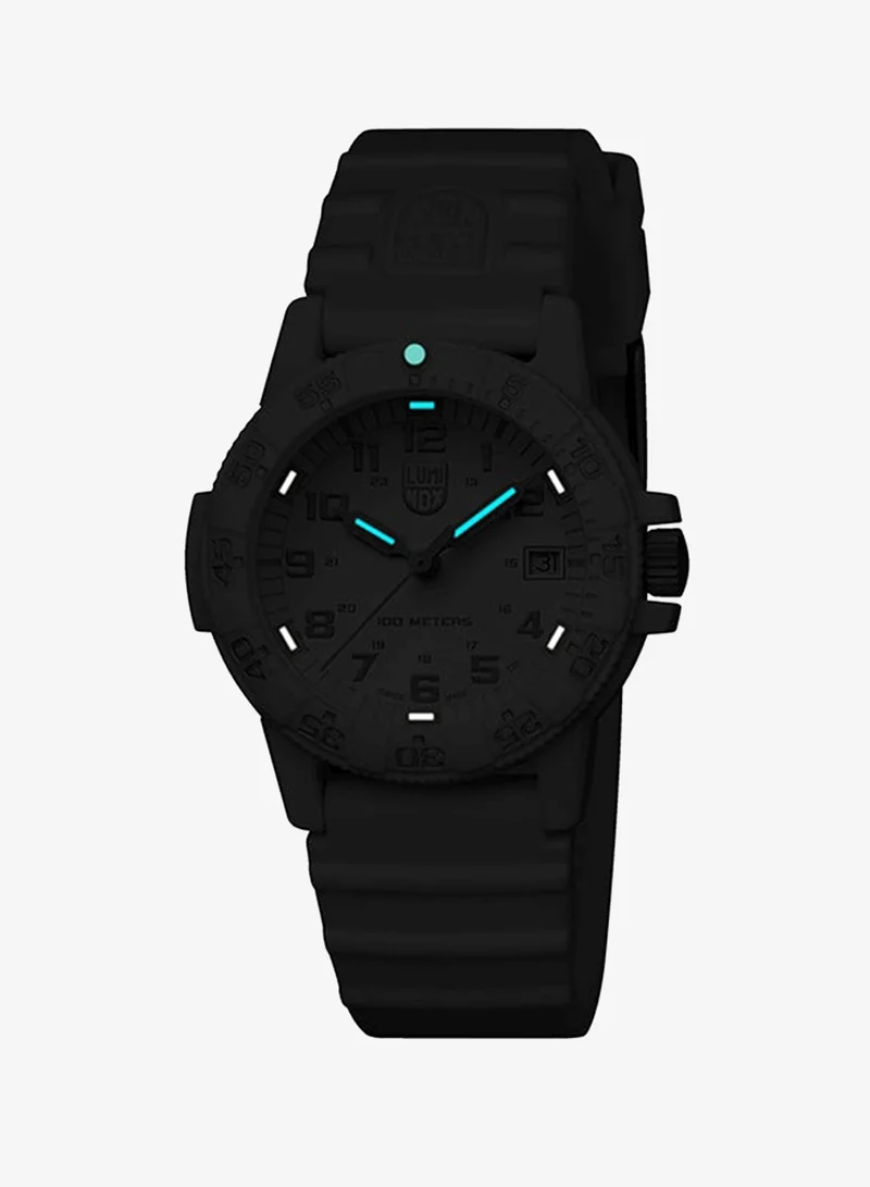 Luminox Unisex Analog Round Shape Rubber Wrist Watch XS.0307.WO - 39 Mm