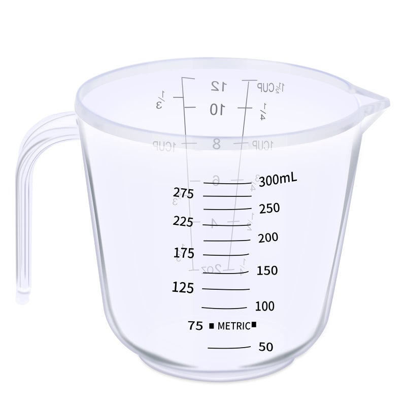 DOTINGHUX Measuring Cup  1  Cup  Clear - Image 2