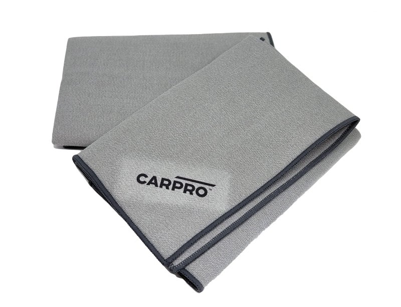 CARPRO GlassFiber Microfiber Drying Towel  Spotless Glass Windshield  Windows Microfiber Edge Lint  Tag Free Car Washing  Auto Detailing Pack of 1