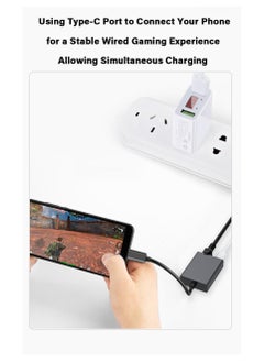 SYOSI محول USB C إلى Ethernet مع شحن PD 60W - التوصيل والتشغيل، دعم شبكة LAN بسرعة 1000 ميجابت في الثانية، محول USB C إلى Gigabit محمول من الألومنيوم لأجهزة Android وiPad وMacBook والمزيد من أجهزة USB C  - Image 4