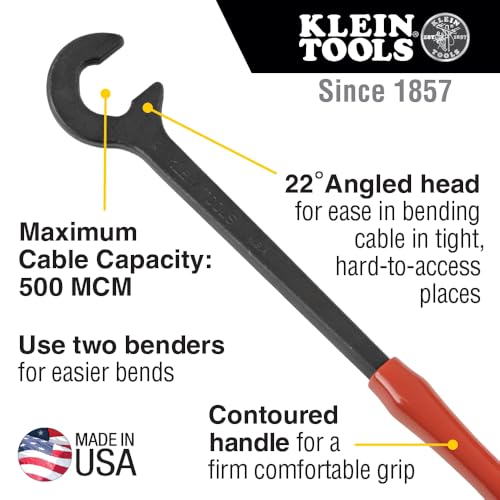 Klein Tools 50402 Cable Bender 14Inch Made in USA - Image 3