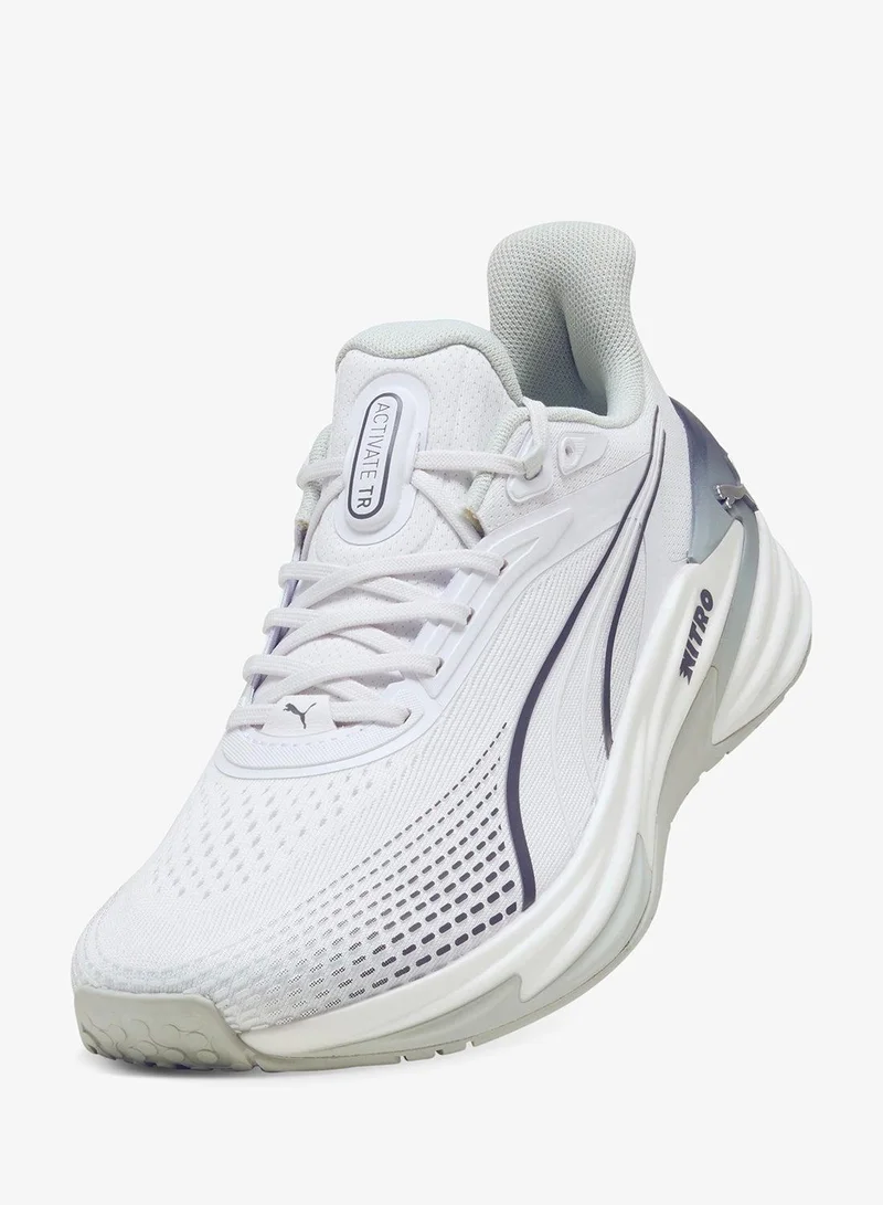 Puma PUMA White-Inky Depths-Creme De Mint Activate Nitro Tr for Women | Best Price UAE