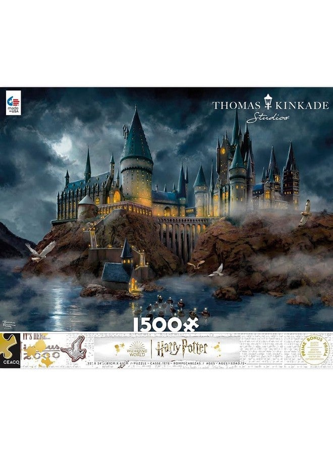 Ceaco Ceaco - Thomas Kinkade - Harry Potter - Hogwart's Castle - 1500 Piece Jigsaw Puzzle - Image 3