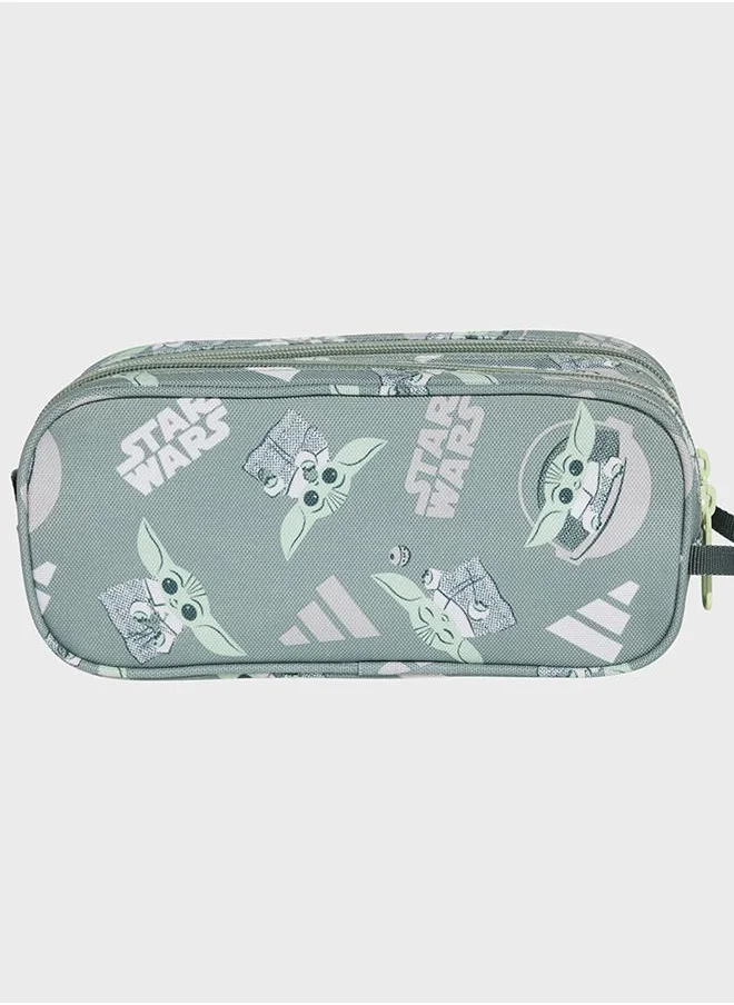 Adidas Kids Star Wars Mandalorian Allover Print Pencil Case