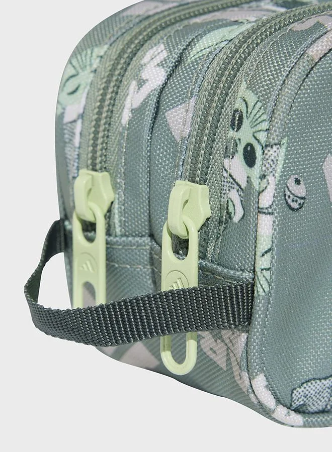 Adidas Kids Star Wars Mandalorian Allover Print Pencil Case