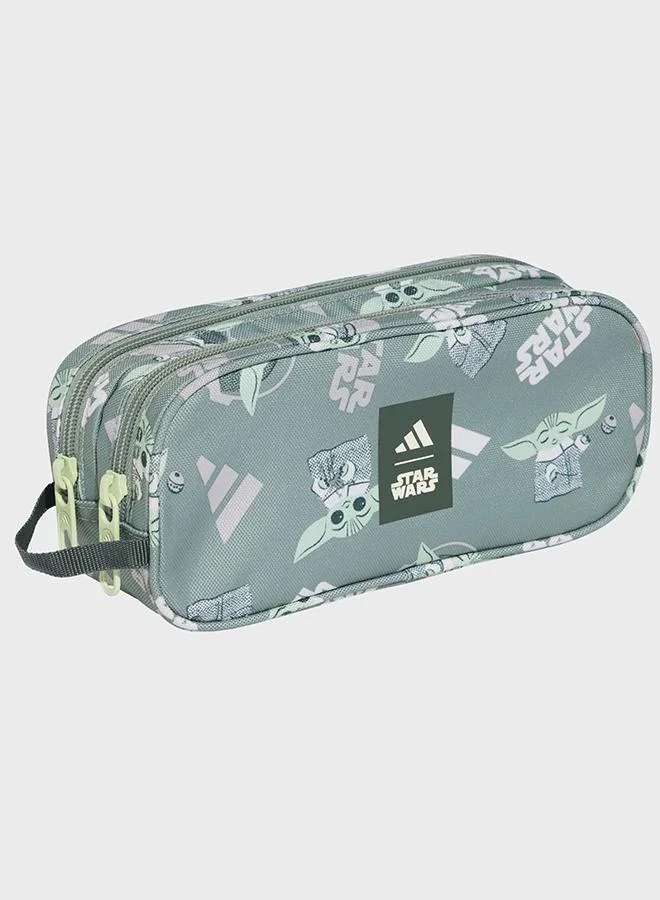 Adidas Kids Star Wars Mandalorian Allover Print Pencil Case