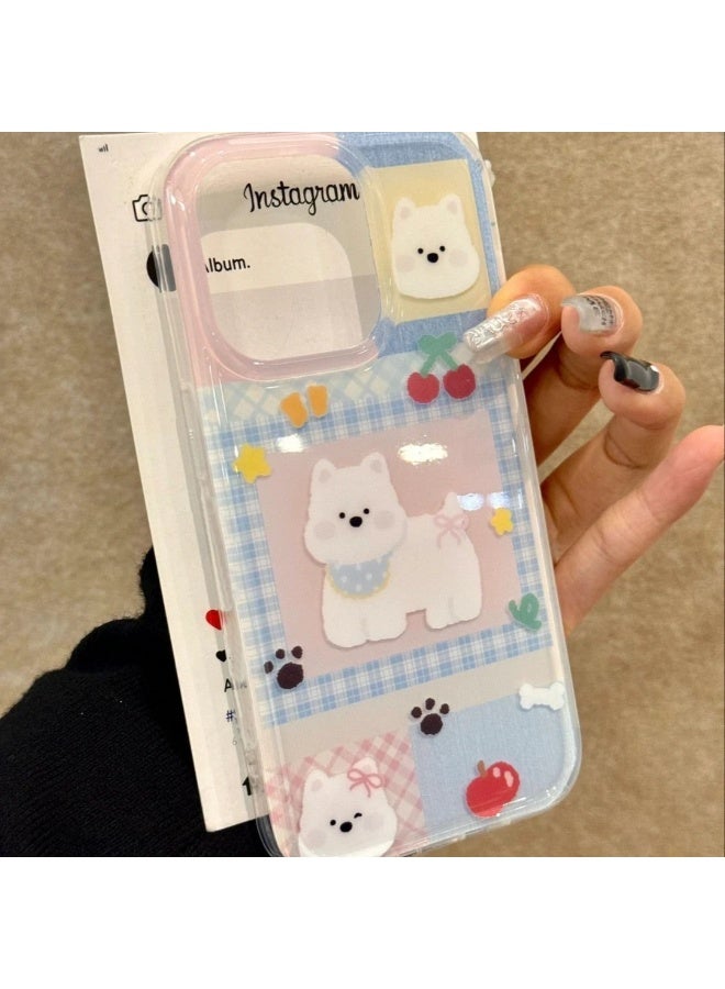 NIBEMINENT Grained West Highland Illustration Protective TPU Case Cover For iPhone 17 - Image 2