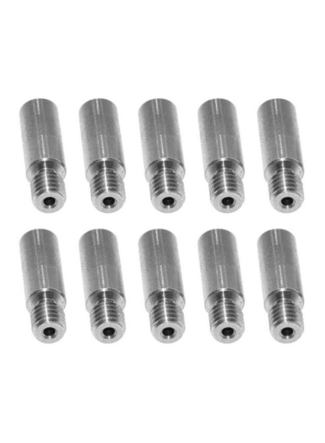 NIBEMINENT 10-Piece Heat Break M6 Screw Set Chrone  - Image 3