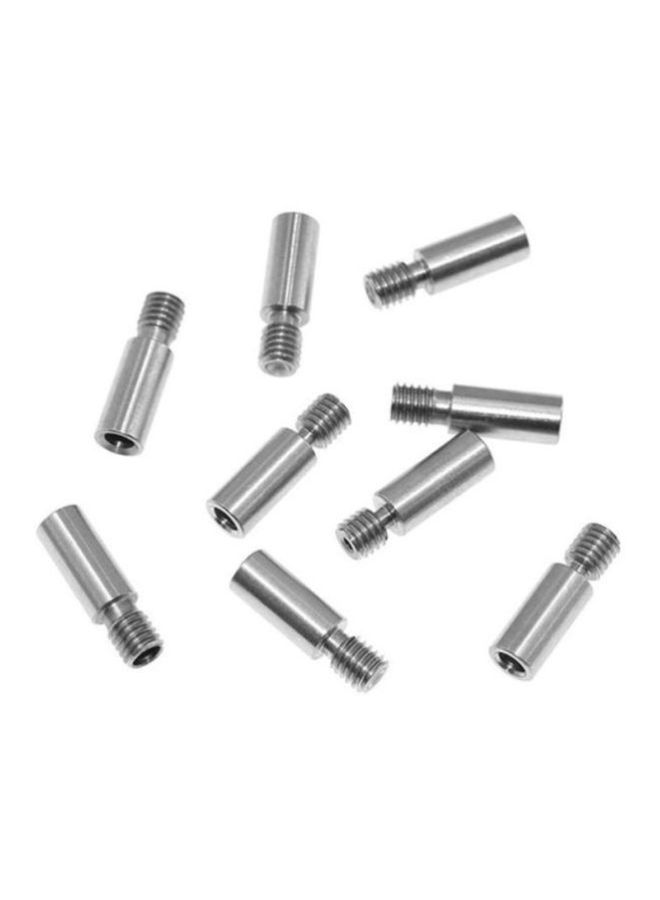 NIBEMINENT 10-Piece Heat Break M6 Screw Set Chrone  - Image 2
