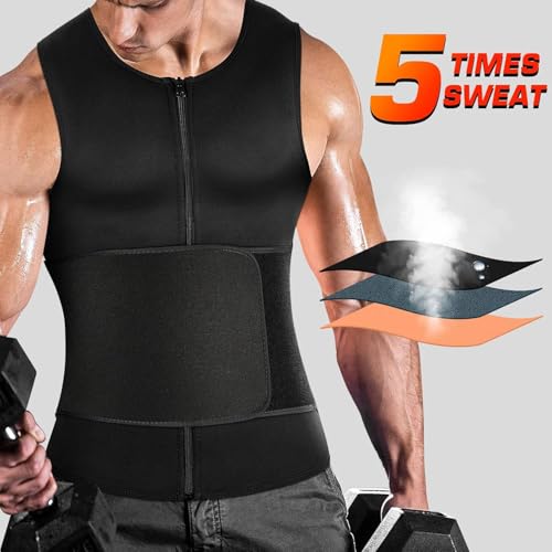 Dr Helix Sweat Belt for Men | Adjustable Waist Trimmer for Belly Fat Reduction | Neoprene Sauna Slimming Belt for Stomach Fat Burner, Gym, Workout & Core Back Support - Image 2