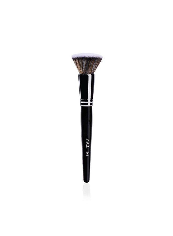 PAC Makeup Kit Foundation Brush Synthetic Bristle Makeup Brush Face Brush For Cream Liquid And Powder Formulation Medium Coverage Application Black 1 Brush - Image 1