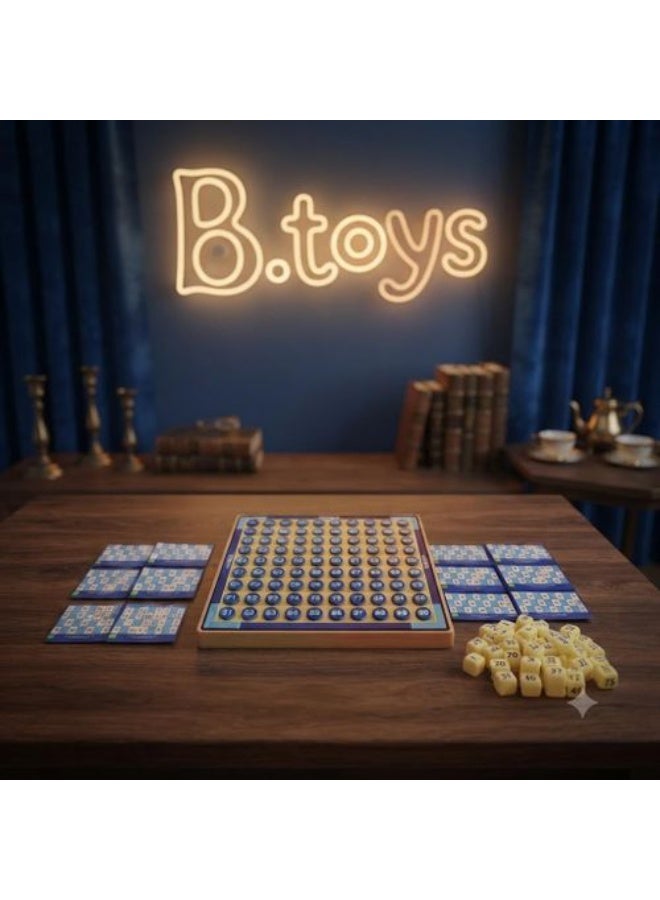 B.toys Premium Classic Housie Family Strategy Board Game