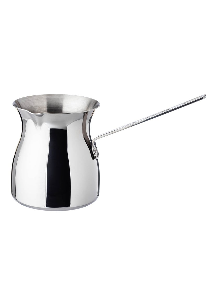 Korkmaz stainless steel coffee pot, medium size