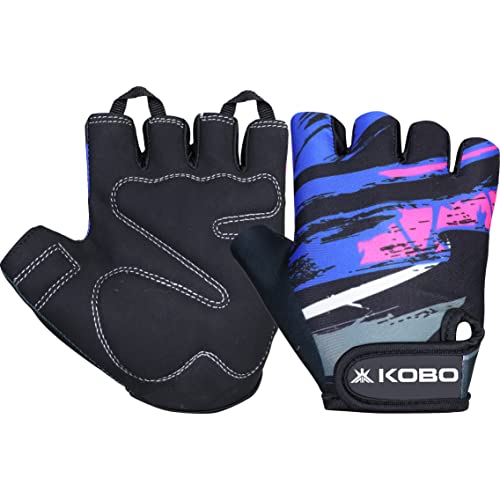 Kobo WTG-66 Weight Lifting Gym Gloves Hand Protector for Fitness Training - Image 1