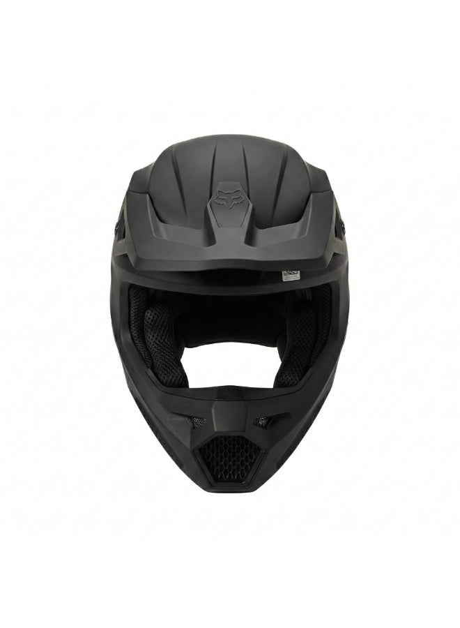 Fox Full Face V1 Matte Black Motocross Motorcycle  Helmet - Image 5