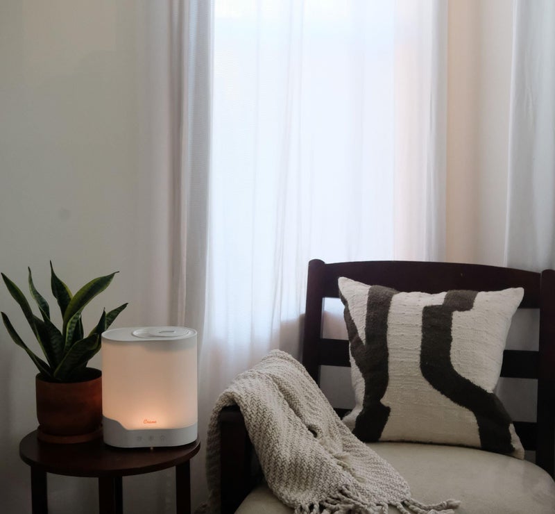 Crane 0.7 Gallon Top Fill Cool Mist Humidifier and Aroma Diffuser, with Color-Changing Night Light and Aroma Diffuser Function, Humidifier For Bedroom, Office or Nursery - Image 5