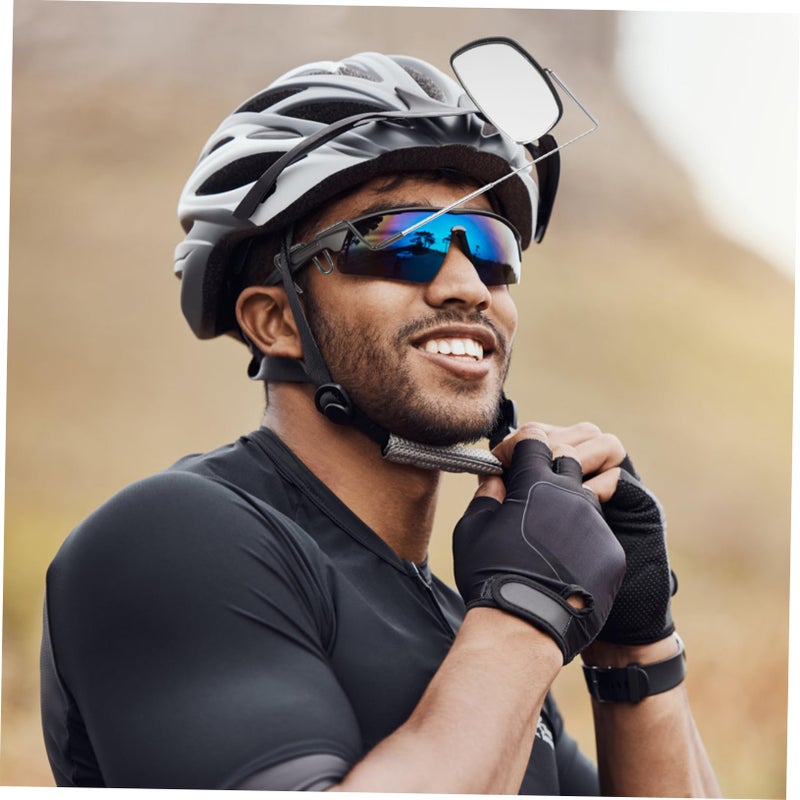 Cycling Rear View Mirror Flat Reflective Surface Lightweight Design for Mountain Bike - Image 5