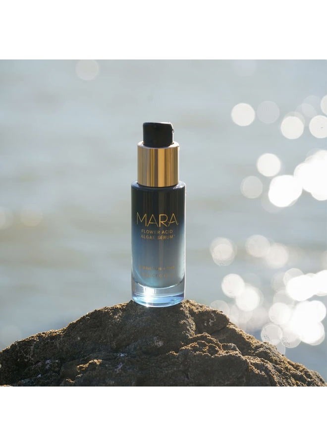 MARA - Natural Plankton + PHA Flower Acid Algae Face Serum | Non-Toxic, Plant-Based Skin Care | Exfoliate + Renews the Skin While Targeting Fine Line + Pores (1 oz | 30 ml) - Image 4