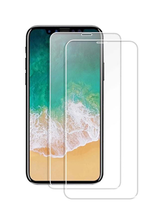 Pack of 2 Ultra Thin Tempered Glass Screen Protector For Apple iPhone 11 Pro Max Clear - Image 1