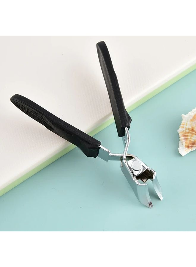 New Orange Oblique Nail Clippers for Thick Hard Nails With Anti Splash Design Comfortable Grip Sharp Cutting Edge for Manicure And Pedicure - Image 4