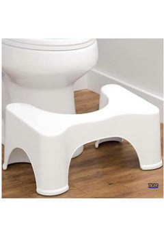 Squat Toilet Seat Leg Stool 8 Inch (White) for Western Toilet – Portable, Comfortable, Sturdy Foot Step for Potty – Made in India, Ideal for Improved Toilet Posture - pzsku/Z542749199F7F4C985D72Z/45/_/1740574802/2133cf31-9632-440a-8a98-4eda81631d8e