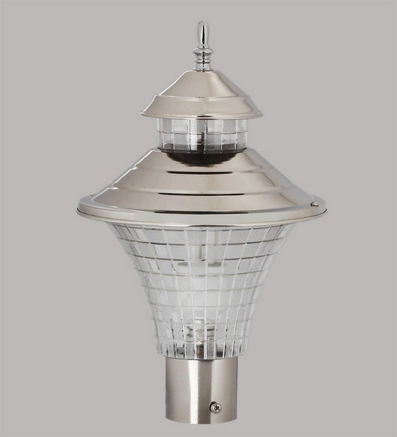 WHITERAY Metal and Polycarbonate Main Gate Light for Outdoor Pillars Durable Waterproof Post Lamp for Garden, Driveway, Entrance, Driveway,Pathway, Lawn and Fence Columns (Without Bulb) - Image 3