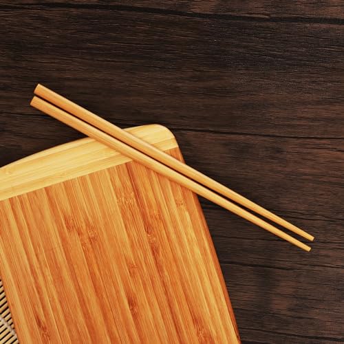 Joyce Chen Reusable Burnished Bamboo Chopsticks Set, 5 Pair - Image 3
