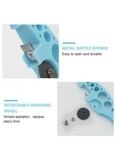 CLICKSY CLICKSY Ampule Cutter with 5 Replaceable Grinding Wheels Ampoule Cutter for Doctors Glass Bottle Cutter Ampule Breaker Suitable for Home Daily or Medical Use Cut The Ampoule Blue  - Image 5