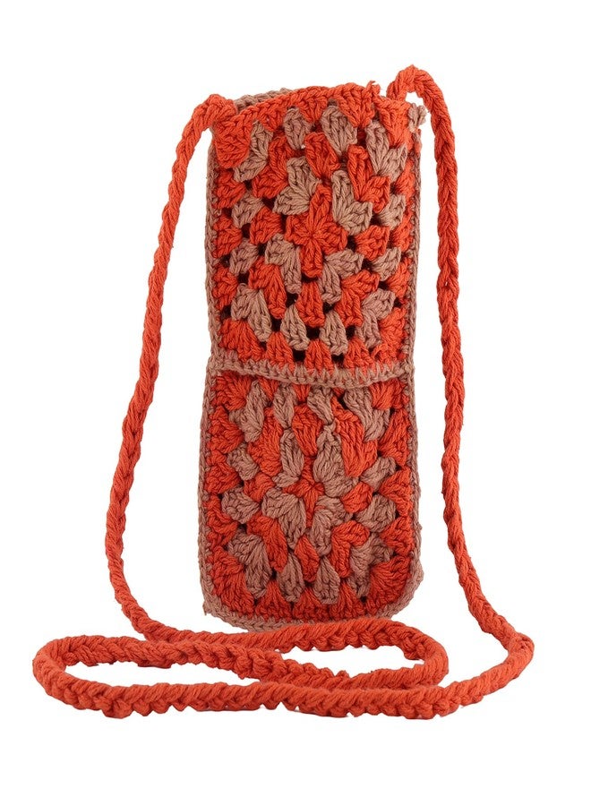 VOYLLA Rustic Charm Crochet Pouch Bag For Women,Casual,Travel,Stylish,Gift For Women & Girls - Image 1