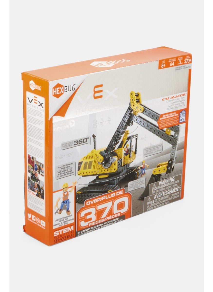 Hexbug - Vex Robotics Excavator Construction Machinery, Yellow - Image 1