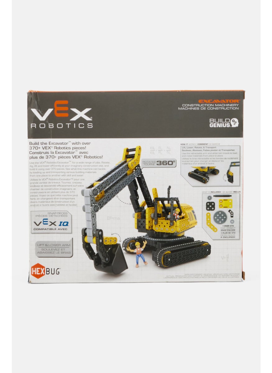Hexbug - Vex Robotics Excavator Construction Machinery, Yellow - Image 1