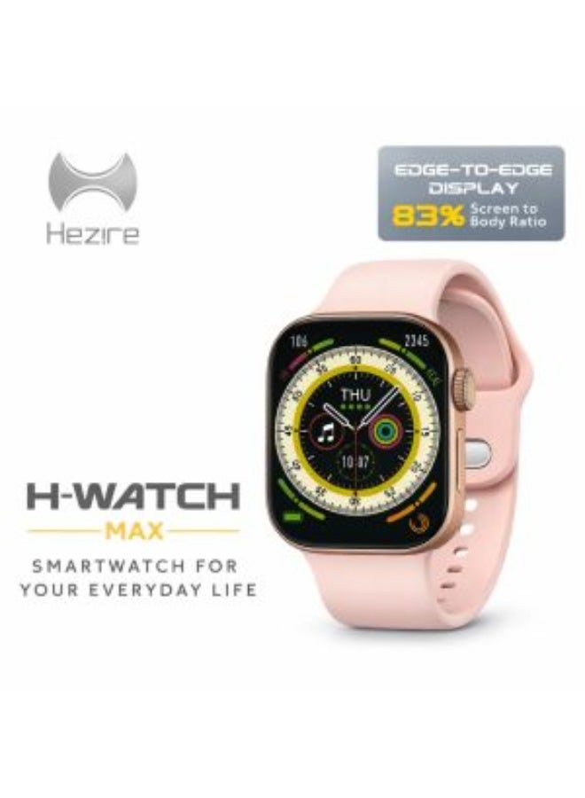 هيزاير ساعة Hezire H-Watch Max الذكية لتتبع اللياقة البدنية مع مراقب معدل ضربات القلب - Image 2
