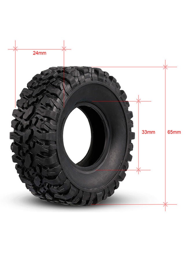 NIBEMINENT 4-Piece Military Truck Tyre With out Rim For RC Car - Image 2