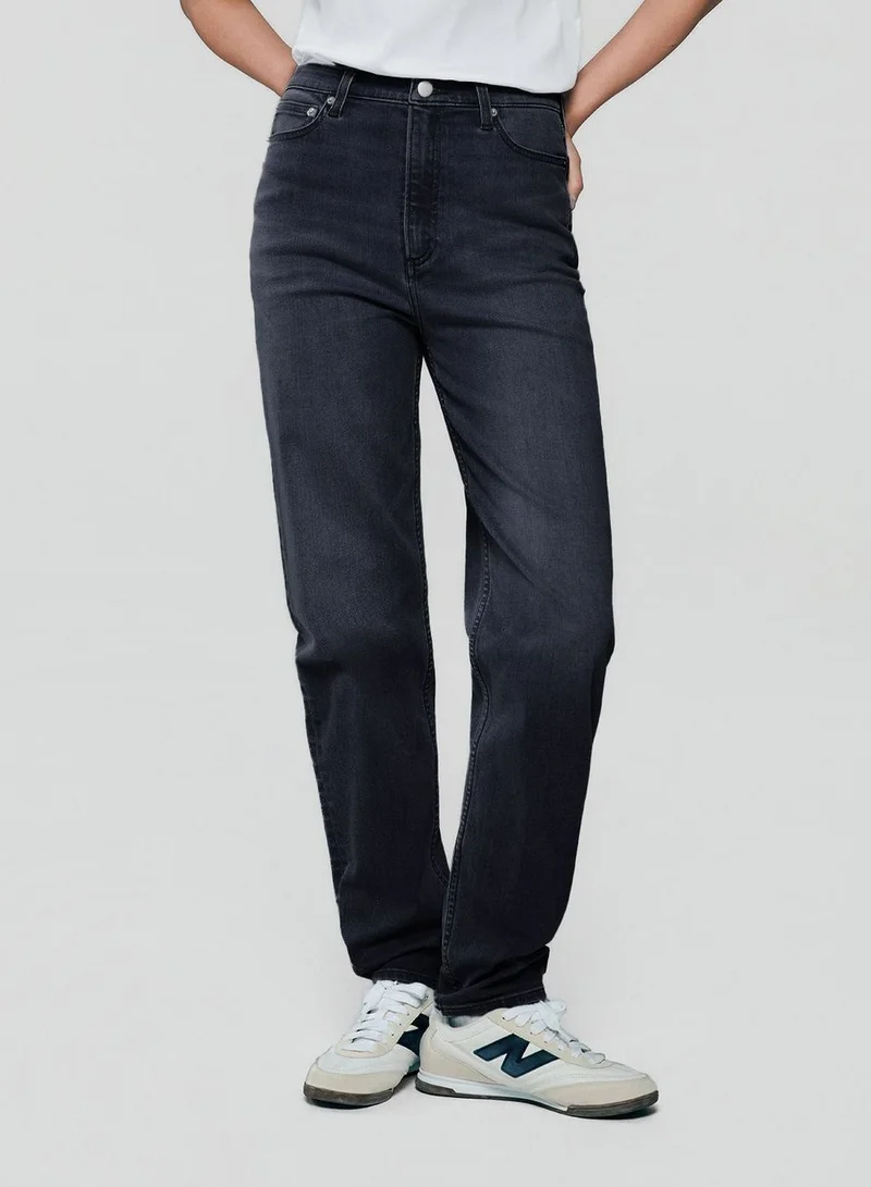 جيوردانو Women High Waist Slim Denim Jeans