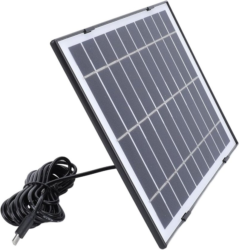FILFEEL 10W Solar Panel IP65 Waterproof with Type C for Outdoor Security Camera 360 Adjustable Mount - Image 2