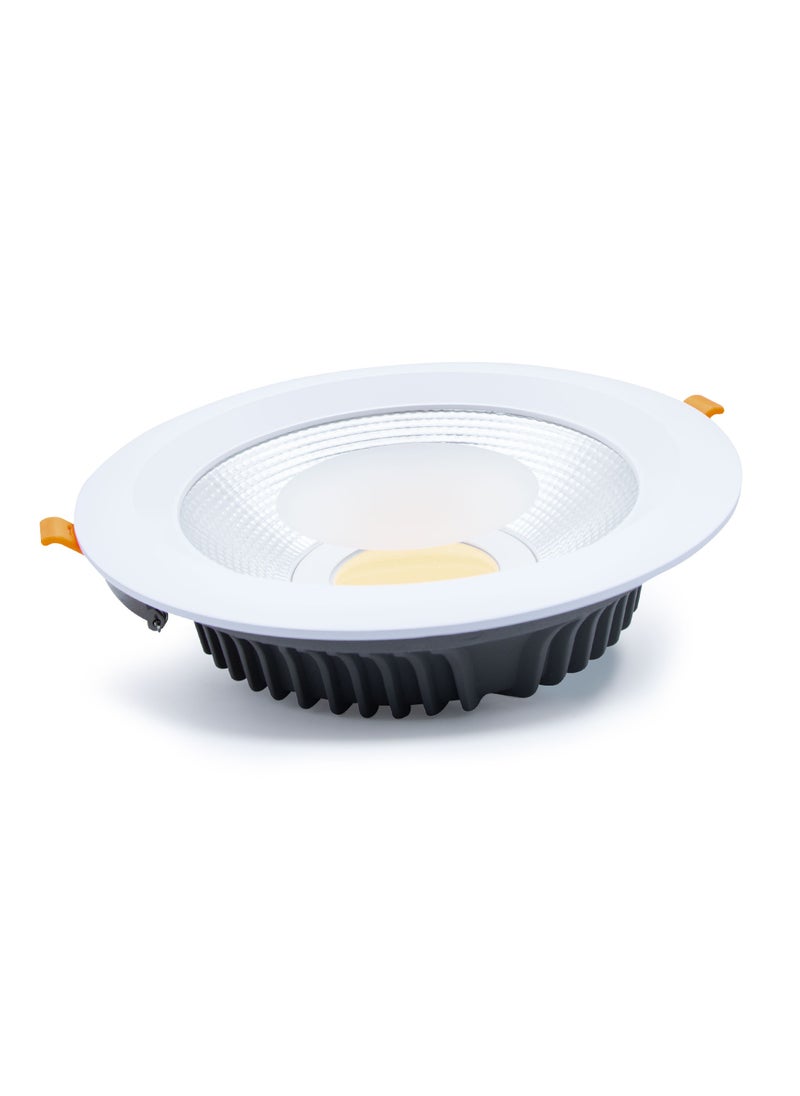 Duravel Duravel 20W LED Recessed Downlight, 3000K Warm White, 200mm Cut-Out,AC: 85-265V, IP20, Flicker Free Non-Dimmable, Suitable for Kitchen, Room, Shopping Mall, Supermarket, Clothing Store  - Image 2