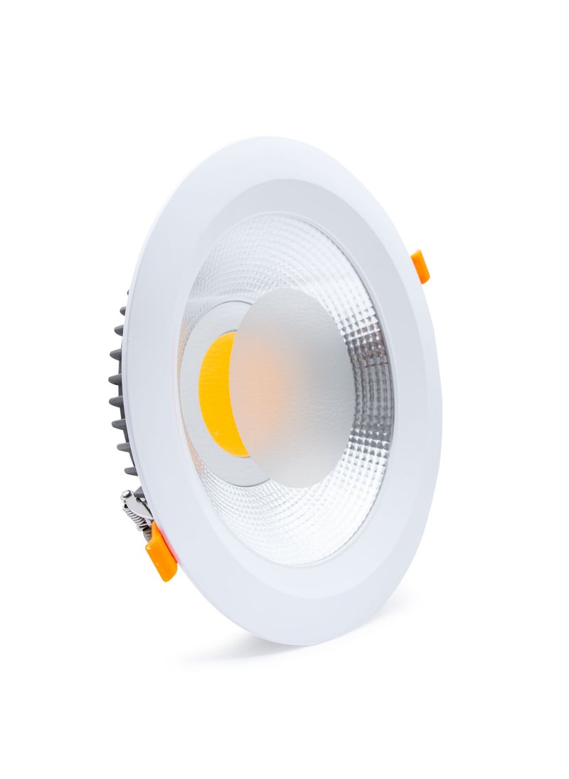 Duravel Duravel 20W LED Recessed Downlight, 3000K Warm White, 200mm Cut-Out,AC: 85-265V, IP20, Flicker Free Non-Dimmable, Suitable for Kitchen, Room, Shopping Mall, Supermarket, Clothing Store  - Image 3