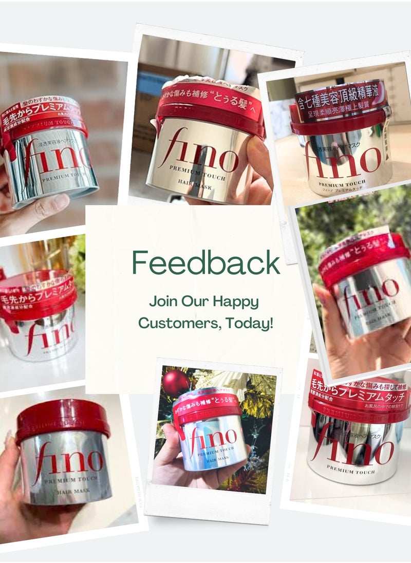 Fino Fino Hair Mask – Deep Repair & Hydration, Nourishing Treatment for Damaged Hair, Enriched with Keratin and Moisturizers  - Image 2