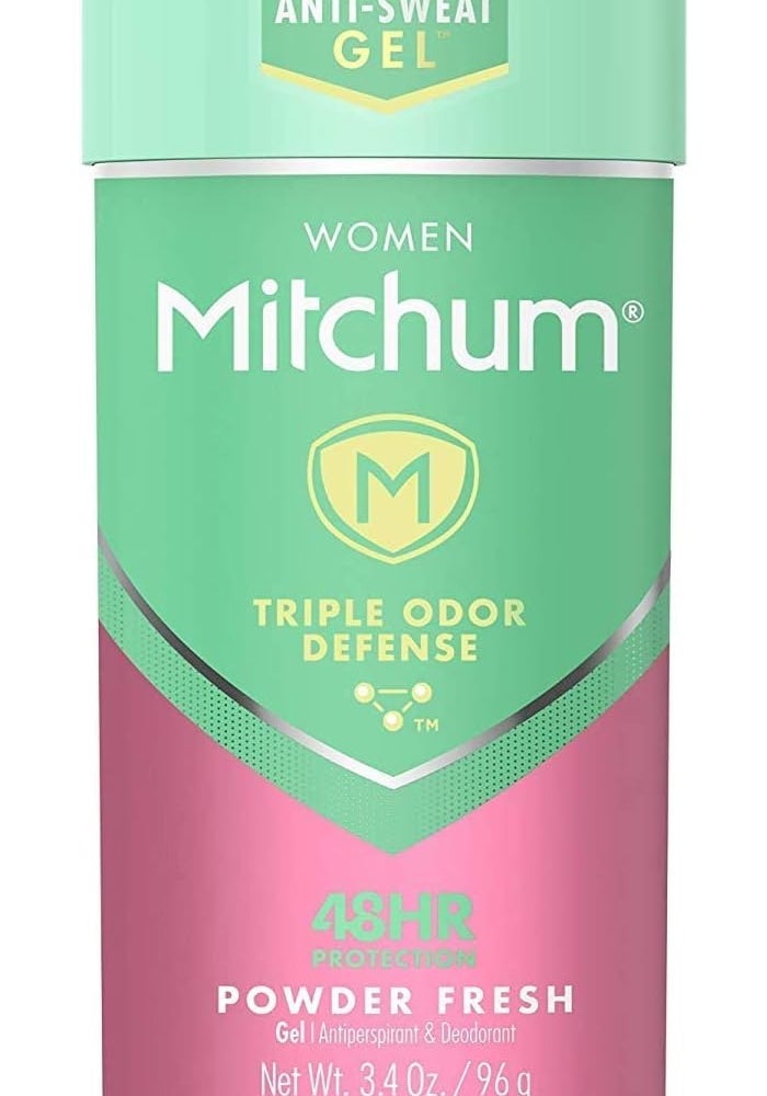Mitchum Women's Anti-Perspirant & Deodorant Power Gel, Powder Fresh, 3.4 oz (Pack of 4) - Image 1