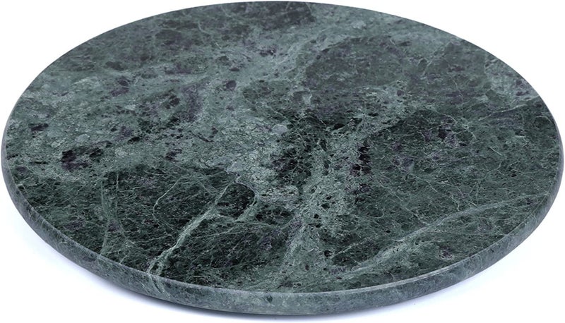 RM 10inch Green Marble Stone ChoppingServingCheese Board Food Platter Green Platter Tray by Rameshwaram Marble Sukher Udaipur Rajasthan - Image 3