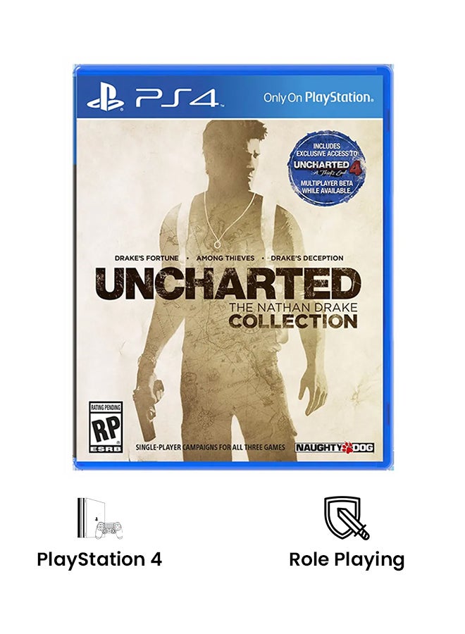 NAUGHTY DOG Uncharted: The Nathan Drake Collection (Intl Version) - Role Playing - playstation_4_ps4 - Image 2